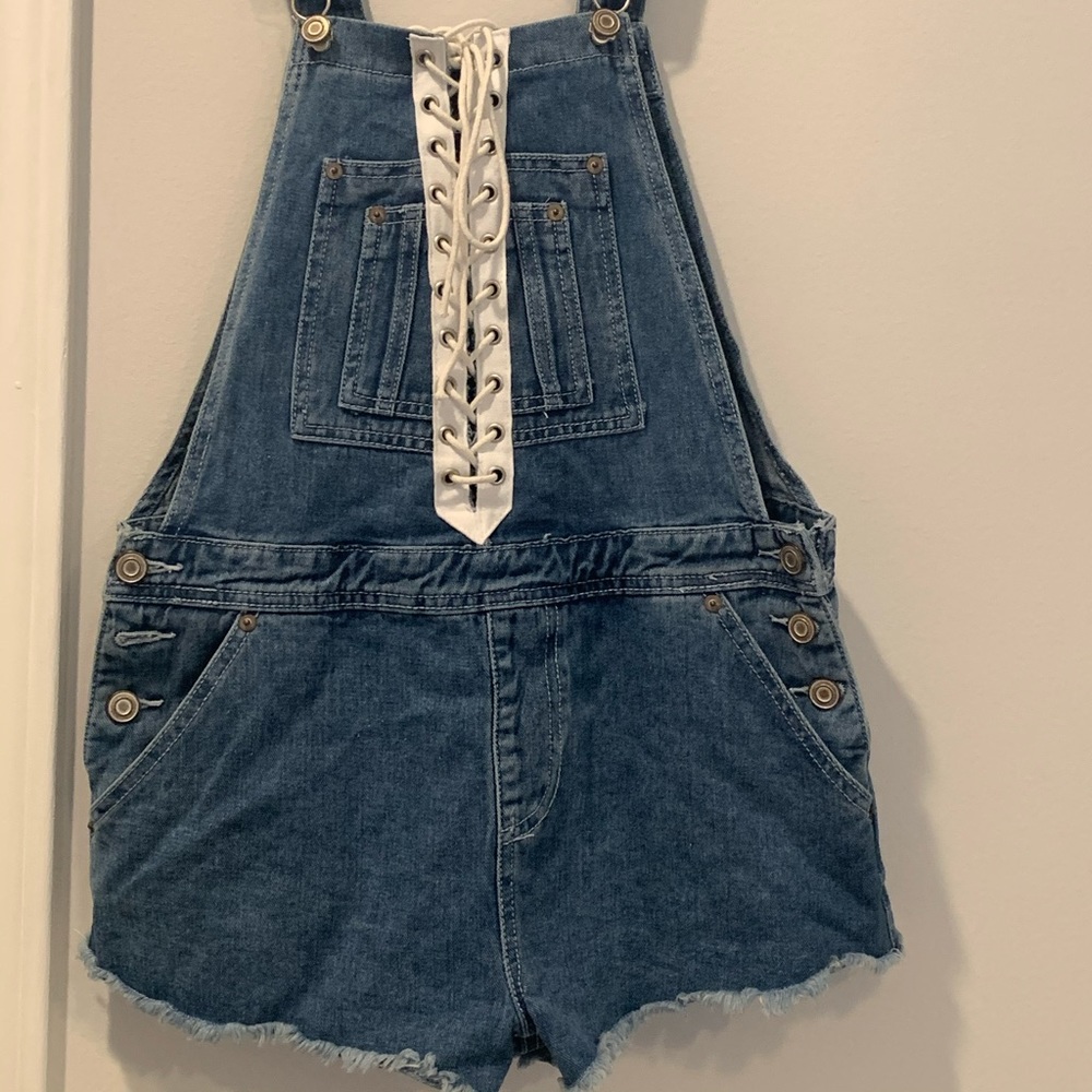 denim overalls